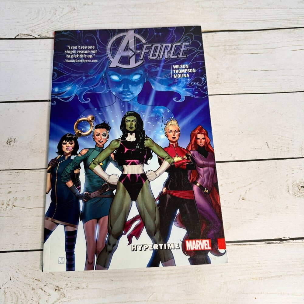 A-Force Hypertime TPB Marvel Graphic‎ Novel Wilson Thompson Molina 2016